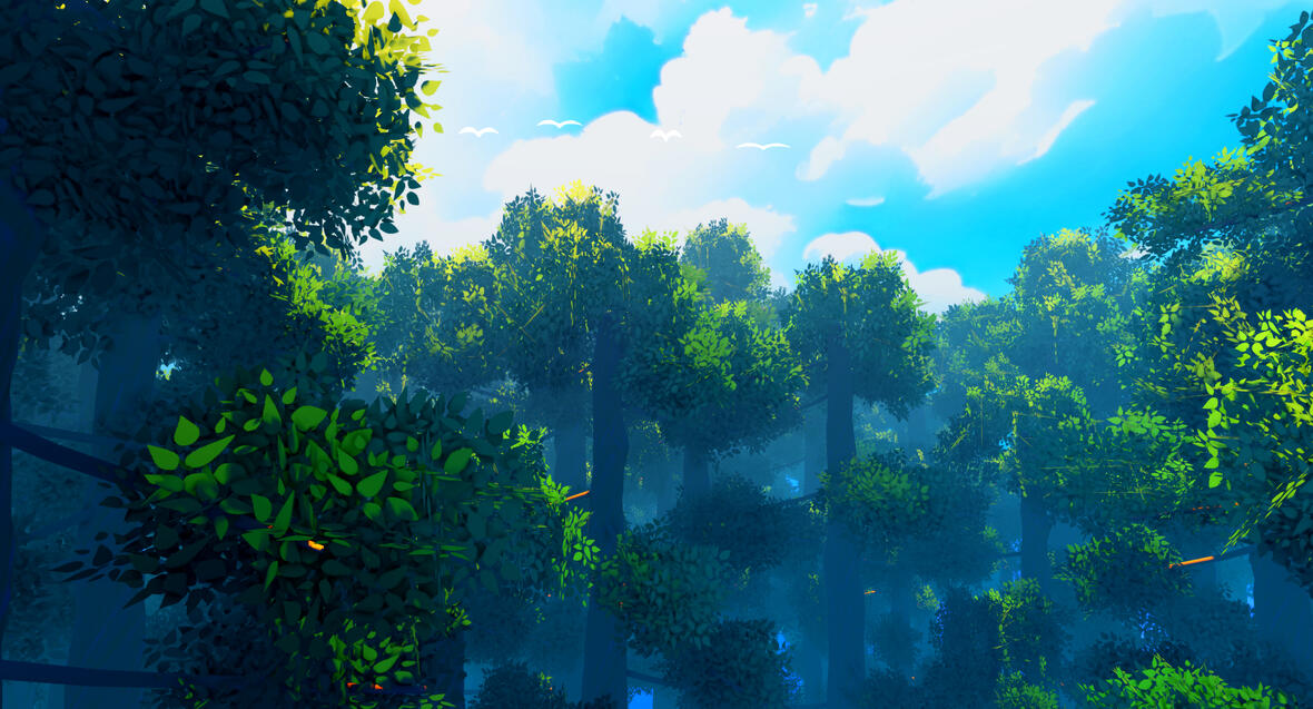 RedWood Forest Stylized